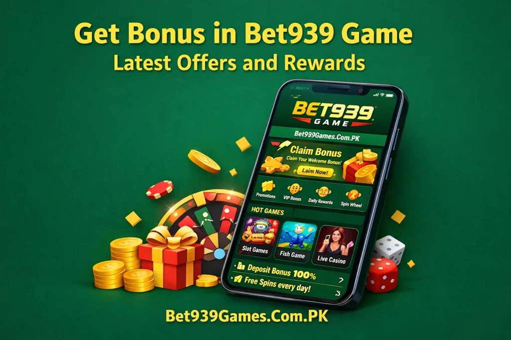 Get Bonus in Bet939 Game
