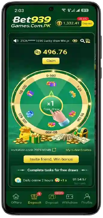 Bet939 Game Spin